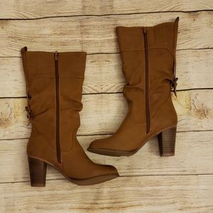 Call It Spring Mid Calf Boots size 8.5